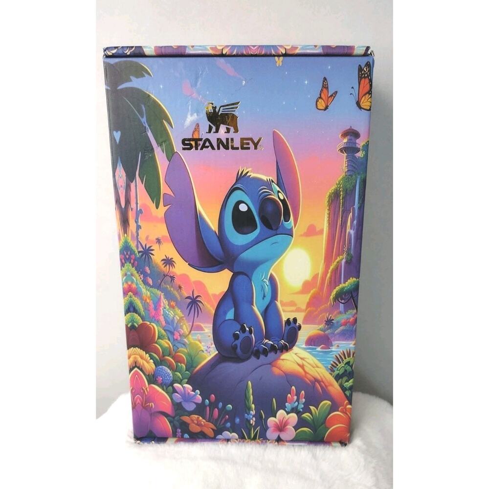 Stanley Love Shack Fancy Disney Stitch 40 Oz Quencher H2.0 Tumbler